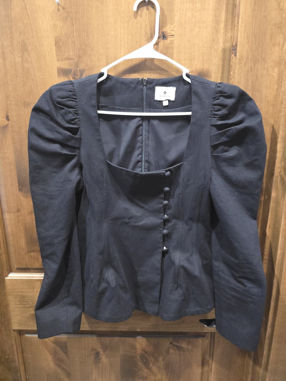 Tuckernuck Calla Blouse Fitted SZ S M